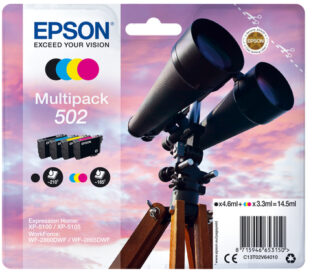 Set cartucce stampante Set cartucce stampante Epson C13T02V64020 Multipack 502 (ord.min.1.00 unità)