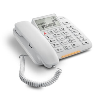 Telefono fisso Telefono fisso Gigaset S30350 S217 K102 SENIOR Dl380 Bianco (ord.min.1.00 unità)