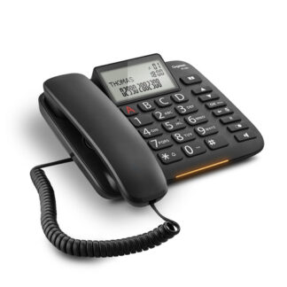 Telefono fisso Telefono fisso Gigaset S30350 S217 K101 SENIOR Dl380 Black (ord.min.1.00 unità)