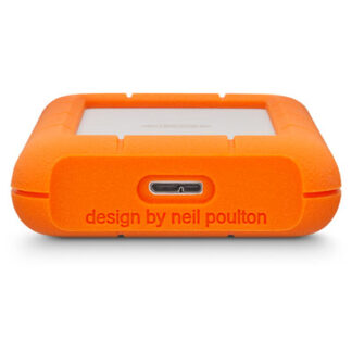 Hard disk esterno Hard Disk esterno LaCie LAC301558 RUGGED MINI Silver e Orange (ord.min.1.00 unità)