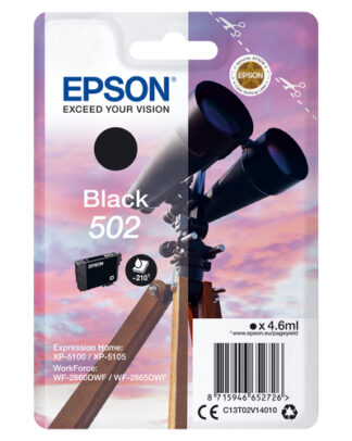 Cartuccia stampante Cartuccia stampante Epson C13T02V14020 502 (ord.min.1.00 unità)