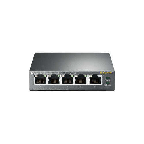 Switch di rete Switch di rete Tp Link TL SG1005P Unmanaged Black (ord.min.1.00 unità)