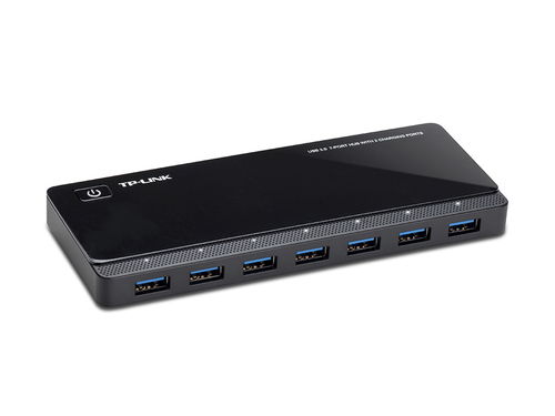 Hub USB Hub USB Tp Link UH720 3.0 Black (ord.min.1.00 unità)