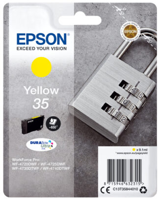 Cartuccia stampante Cartuccia stampante Epson C13T35844010 DURABRITE ULTRA 35 (ord.min.1.00 unità)