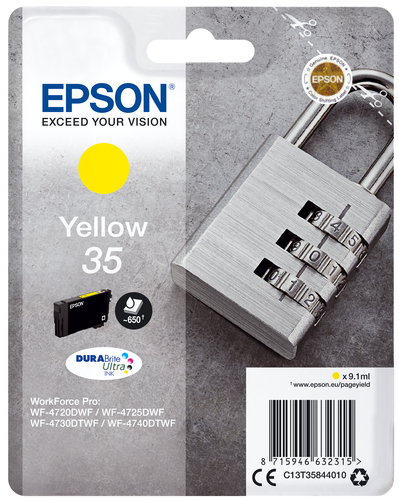 Cartuccia stampante Cartuccia stampante Epson C13T35844010 DURABRITE ULTRA 35 (ord.min.1.00 unità)