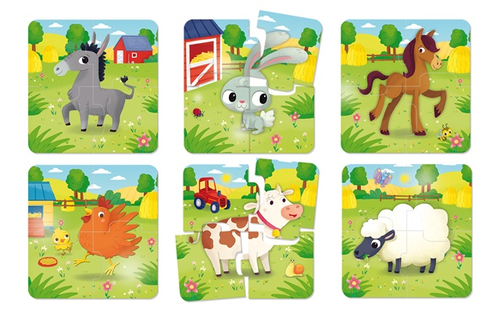 Puzzle Puzzle Lisciani 80083 CAROTINA BABY La Fattoria (ord.min.1.00 unità)