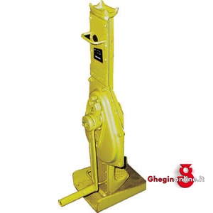 BINDE AD INGRANAGGI A NORMA DIN 7355 CON STAFFA PASSANTE DI FERMO 2232GN 5000 BINDE AD INGRANAGGI rack and pinion jacks Prod. SCU
