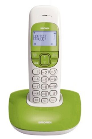 Cordless Cordless Brondi 10273212 NICE Verde e Bianco (ord.min.1.00 unità)