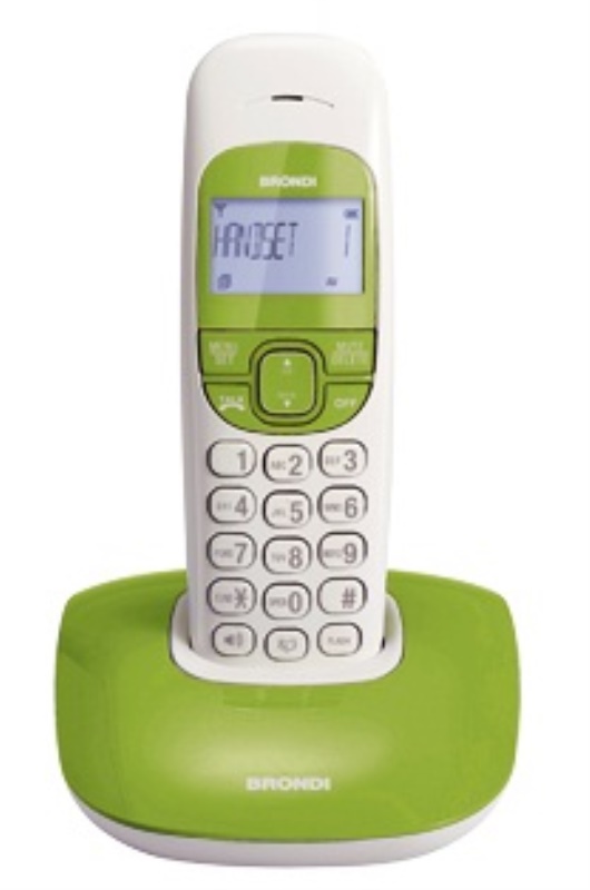 Cordless Cordless Brondi 10273212 NICE Verde e Bianco (ord.min.1.00 unità)