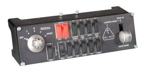 Strumentazione simulatore volo Strumentazione simulatore volo Saitek 945 000012 PRO FLIGHT Switch Pan (ord.min.1.00 unità)