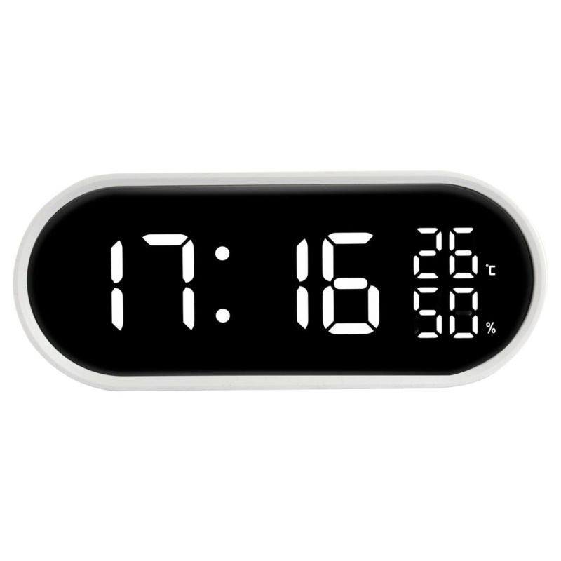 Sveglia Sveglia Lowell JE5110B JUSTAMINUTE Multifunzione touch con snooze Bian (ord.min.1.00 unità)