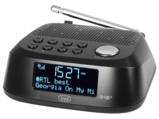 Radiosveglia Radiosveglia Trevi 0RC80D400 Rc 80D4 Black (ord.min.1.00 unità)
