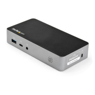 Hub multiporta HUB Startech.Com DK30CHHPDEU Docking Station Usb C Black e Silver (ord.min.1.00 unità)