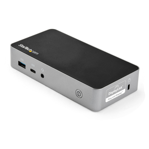 Hub multiporta HUB Startech.Com DK30CHHPDEU Docking Station Usb C Black e Silver (ord.min.1.00 unità)