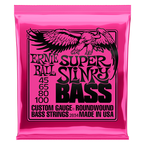 Muta corde basso Muta corde basso Ernie Ball P02834 SUPER SLINKY 45 100 (ord.min.1.00 unità)