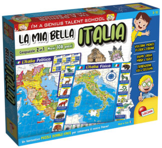 Educativo Gioco educativo Lisciani 80571 I'M A GENIUS La Mia Bella Italia (ord.min.1.00 unità)