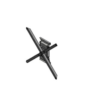 Supporto montaggio Supporto montaggio Itb PM5955 FLIP Eco Flipboard con Rotazione Black (ord.min.1.00 unità)
