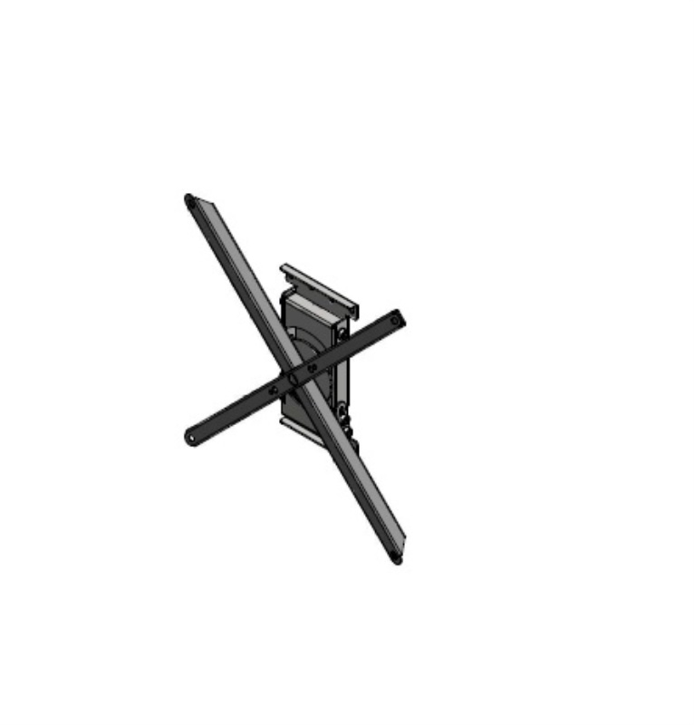 Supporto montaggio Supporto montaggio Itb PM5955 FLIP Eco Flipboard con Rotazione Black (ord.min.1.00 unità)