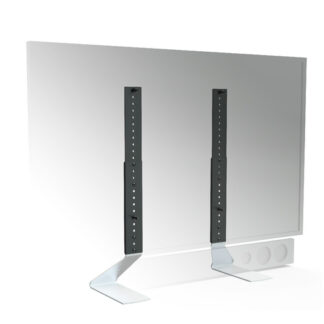 Supporto monitor TV scrivania Supporto monitor TV scrivania Itb ER035310 ERARD Fit Up Xl Black e Sil (ord.min.1.00 unità)