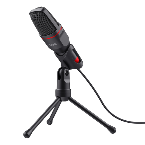 Microfono USB Microfono USB Trust 23791 GXT 212 Mico Usb Black e Red (ord.min.1.00 unità)