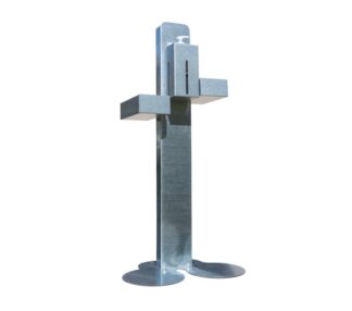 Colonna igiene mani Accessorio porta guanti Colonna igiene mani Itb OM07128 Zincato (ord.min.1.00 unità)