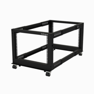 Armadio rack Armadio rack Startech.Com 4POSTRACK8U Design a Telaio Aperto 8U Black (ord.min.1.00 unità)