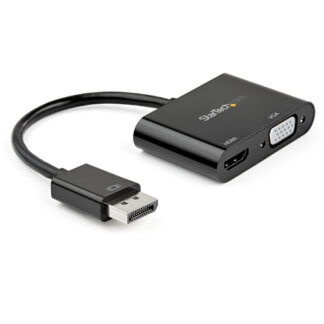 Convertitore video Convertitore video Startech.Com DP2VGAHD20 2in1 Black (ord.min.1.00 unità)