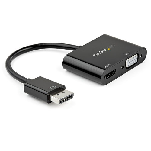 Convertitore video Convertitore video Startech.Com DP2VGAHD20 2in1 Black (ord.min.1.00 unità)