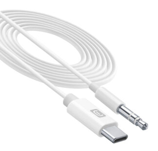 Cavo USB C Cavo USB C Cellular Line AUXMUSICABLETYPECW AUX MUSIC White (ord.min.1.00 unità)