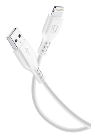 Cavo Lightning Cavo Lightning Cellular Line USBDATA06MFIIPHW Certificato Apple Mfi Wh (ord.min.1.00 unità)