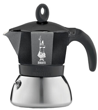 Caffettiera Caffettiera Bialetti 006936 MOKA INDUCTION Cromo e Nero (ord.min.1.00 unità)