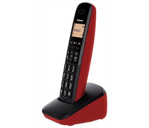 Cordless Cordless Panasonic KX TGB610JTR Dect Black e Red (ord.min.1.00 unità)