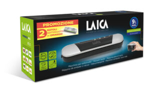 Macchina sottovuoto Macchina sottovuoto Laica VT3205 FRESCO PIU con 2 rotoli PZ20100 Silve (ord.min.1.00 unità)