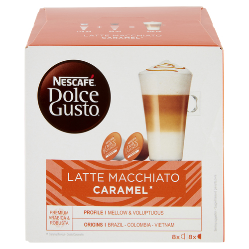 Capsula Capsule Nescafè Latte Macchiato Caramel (ord.min.1.00 unità)