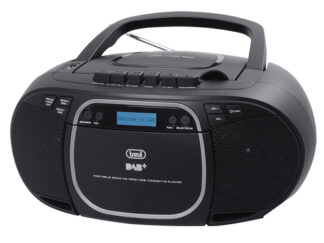 Radio portatile Radio portatile Trevi 0CM57600 BOOMBOX Cmp 576 Dab Black (ord.min.1.00 unità)