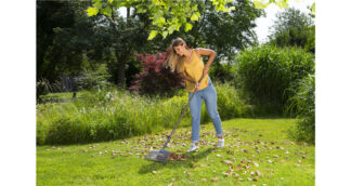 Rastrello Gardena 17105 20 NATURELINE per erba e foglie 22 dt Rastrello (ord.min.1.00unità)