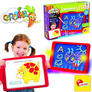Gioco educativo Lisciani 77441 CAROTINA Lavagna led Educativo (ord.min.1.00unità)