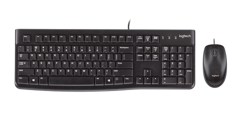 Tastiera e mouse Tastiera e mouse Logitech 920 002540 MK SERIES MK120 Desktop Black (ord.min.1.00 unità)