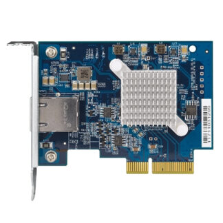 Scheda di rete Qnap QXG 10G1T NIC 10GBASE T a 5 velocità per NAS o PC Scheda di rete (ord.min.1.00unità)