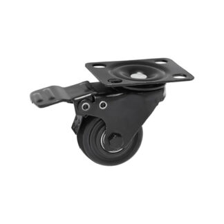 Ruote rack V7 RM4CASTERS 1E Rack Casters Set Of 4 Black Ruote rack (ord.min.1.00unità)