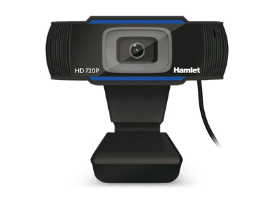 Webcam Webcam Hamlet HWCAM720 Hd Black (ord.min.1.00 unità)