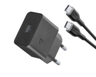 Caricabatterie USB Caricabatterie Cellular Line ACHSMKITC2CPD25WK SUPER FAST CHARGER KIT (ord.min.1.00 unità)