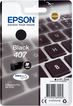 Cartuccia stampante Epson C13T07U140 DURABRITE 407 Cartuccia stampante (ord.min.1.00unità)