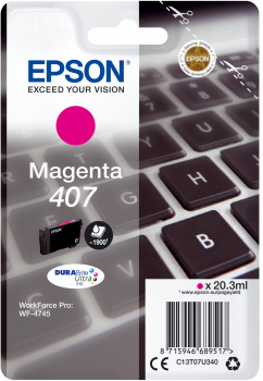 Cartuccia stampante Cartuccia stampante Epson C13T07U340 DURABRITE ULTRA 407 (ord.min.1.00 unità)