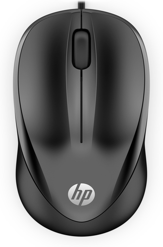Mouse Mouse Hp 4QM14AA ABB 1000 Wired Black (ord.min.1.00 unità)