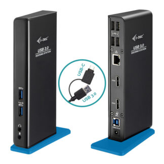 Hub multiporta HUB i tec U3DUALHDMIDOCK Usb 3.0 Usb C Dual Hdmi Docking Station Black (ord.min.1.00 unità)
