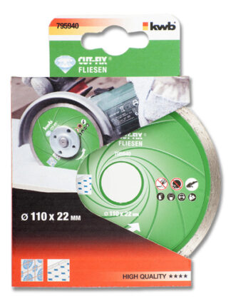 Disco diamante smerigliatrice Disco Kwb 795940 CUT FIX (ord.min.1.00 unità)