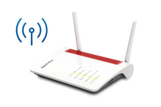 Modem router Modem router Fritz! 20002926 BOX 6850 Lte White e Red (ord.min.1.00 unità)