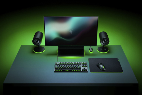 Tappetino mouse Tappetino mouse Razer RZ02 03330400 R3M1 GIGANTUS V2 Xxl Black e Green (ord.min.1.00 unità)