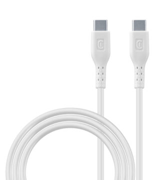Cavo USB C Cavo USB C Cellular Line USBDATAC2C5A1MW POWER CABLE 45W White (ord.min.1.00 unità)